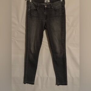 PAIGE Women's Charcoal Verdugo Ankle Skinny Jeans
Sz 30. Like New
